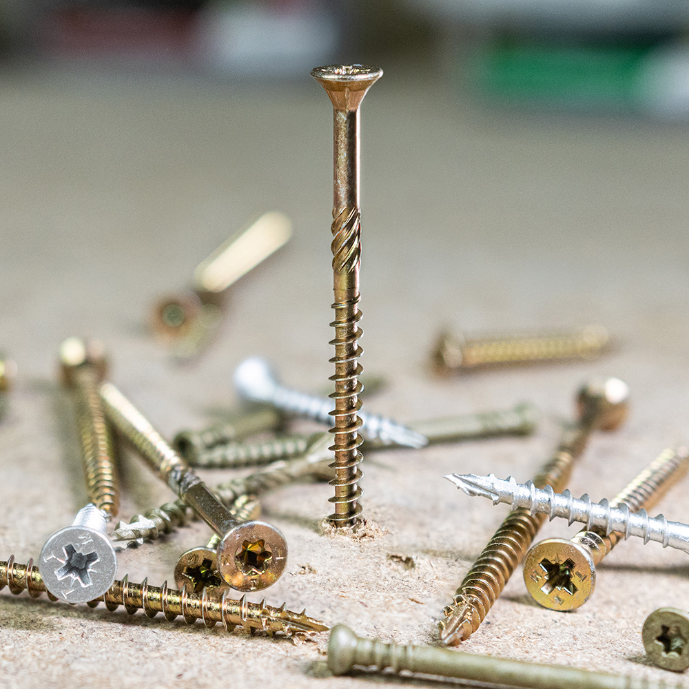 C2 Strong-Fix - PZ - Double Countersunk - Twin-Cut - 5.0 x 80- 350pc