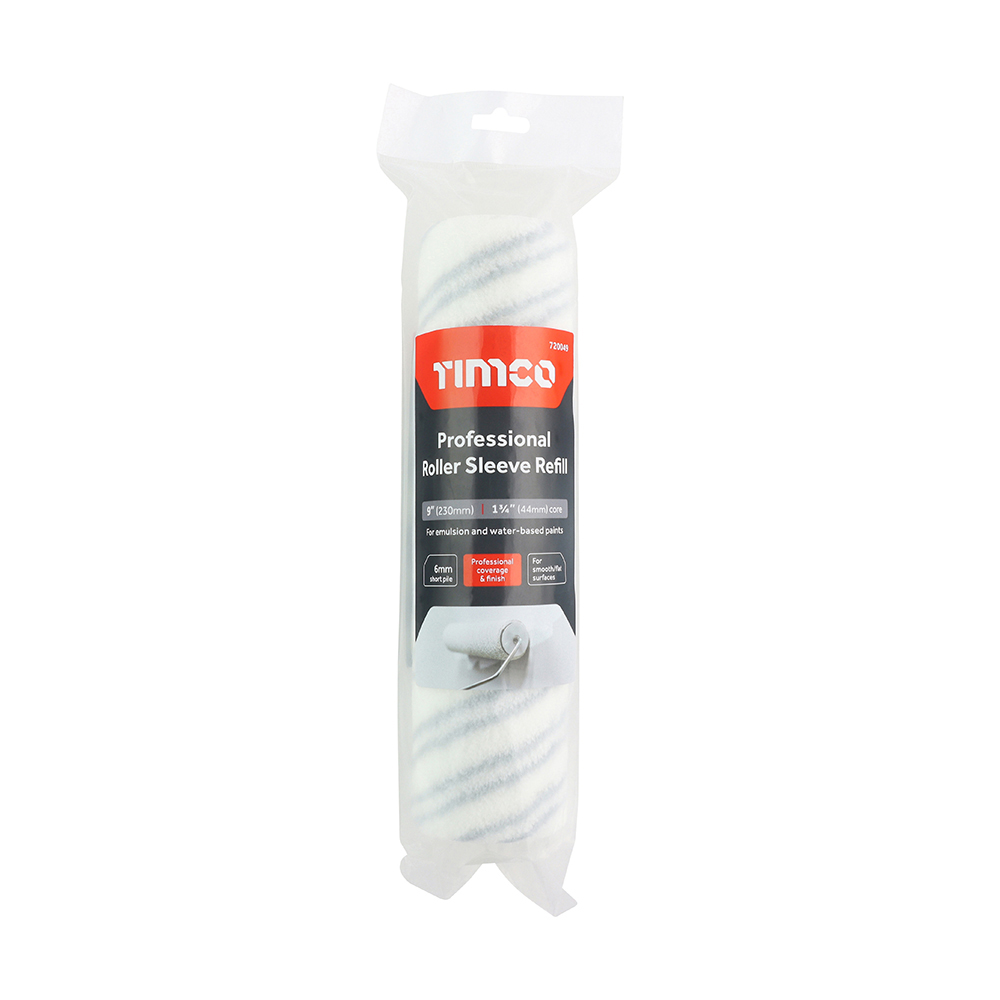Professional Roller Sleeve Refill 6mm 9